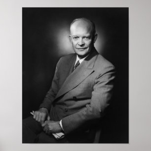 Póster Presidente Dwight Eisenhower