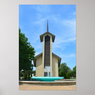 Póster Presidente Eisenhower Lugar de Meditación, Abilene