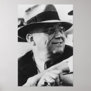 Póster Presidente Franklin Roosevelt