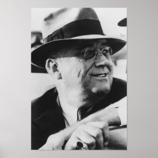Póster Presidente Franklin Roosevelt
