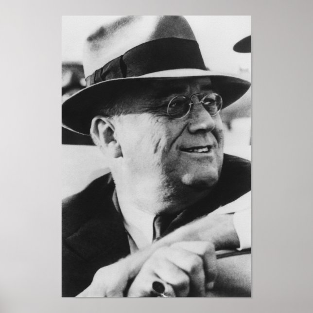 Póster Presidente Franklin Roosevelt (Frente)