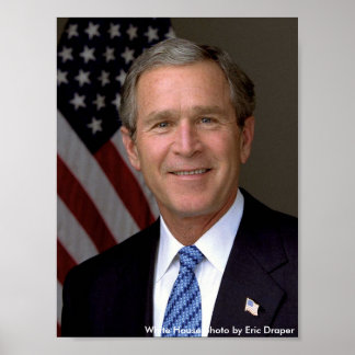 Póster Presidente George W. Bush