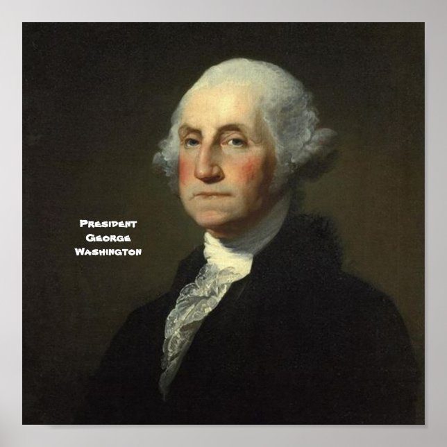 Póster Presidente George Washington (Frente)