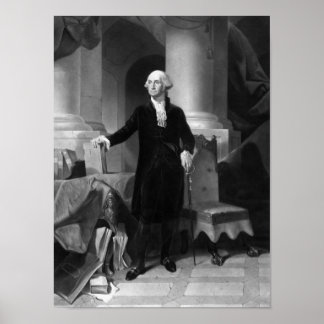 Póster Presidente George Washington