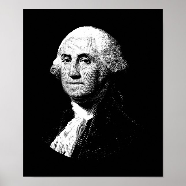 Póster Presidente George Washington Graphic (Frente)
