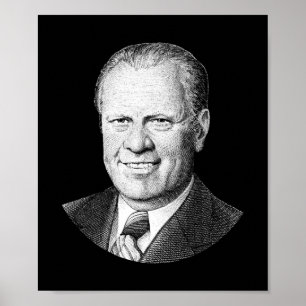 Póster Presidente Gerald Ford Graphic