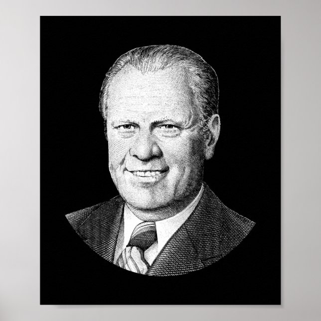 Póster Presidente Gerald Ford Graphic (Frente)