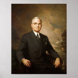 Póster Presidente Harry Truman