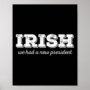 Póster Presidente irlandés del Día de los Inversores de T