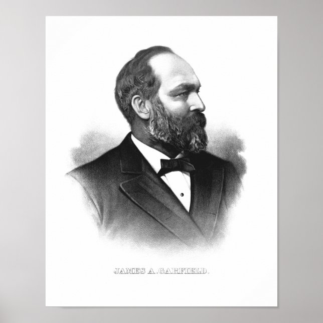 Póster Presidente James Garfield (Frente)