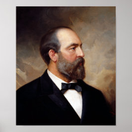 Póster Presidente James Garfield