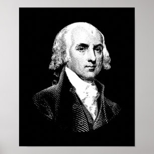 Póster Presidente James Madison