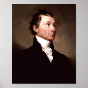 Póster Presidente James Monroe
