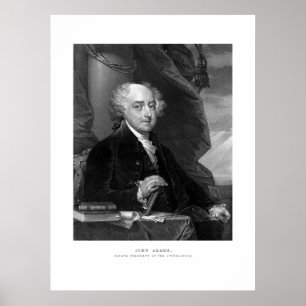 Póster Presidente John Adams
