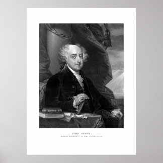 Póster Presidente John Adams