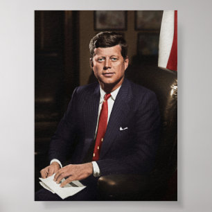 Póster Presidente John F. Kennedy