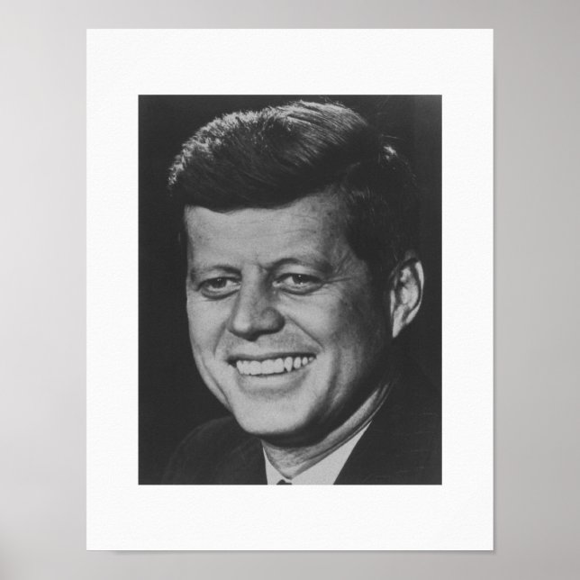 Póster Presidente John F. Kennedy (Frente)