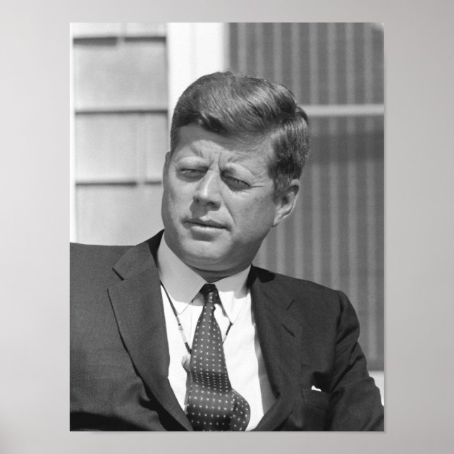 Póster Presidente John F. Kennedy (Frente)
