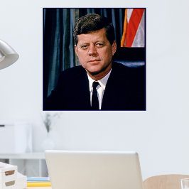 Póster Presidente John F. Kennedy