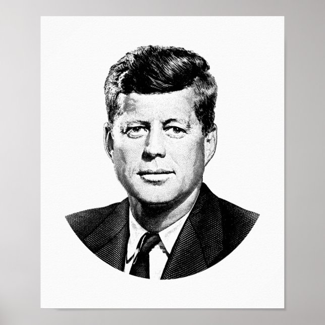 Póster Presidente John F. Kennedy Graphic (Frente)