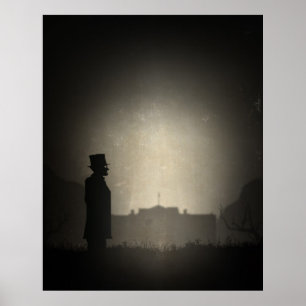 Póster Presidente Lincoln en limbo