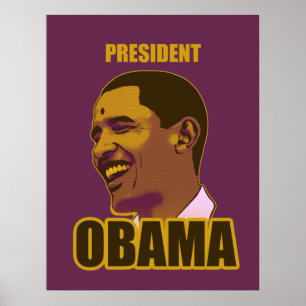 Póster Presidente Obama Poster