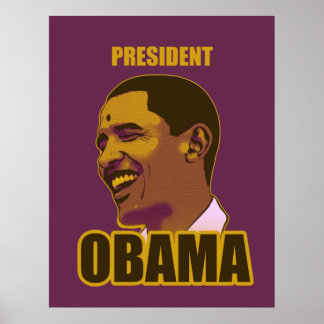 Póster Presidente Obama Poster