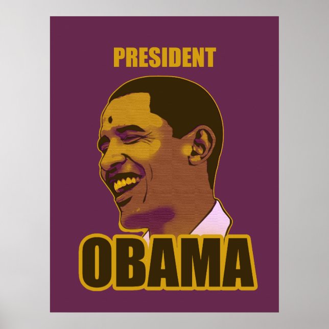 Póster Presidente Obama Poster (Frente)
