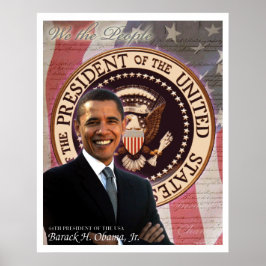 Póster Presidente Obama Poster