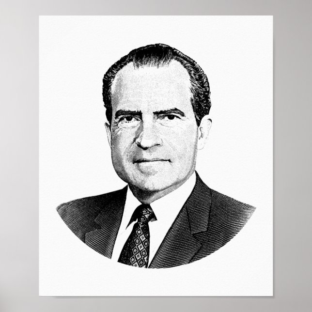 Póster Presidente Richard Nixon Graphic (Frente)