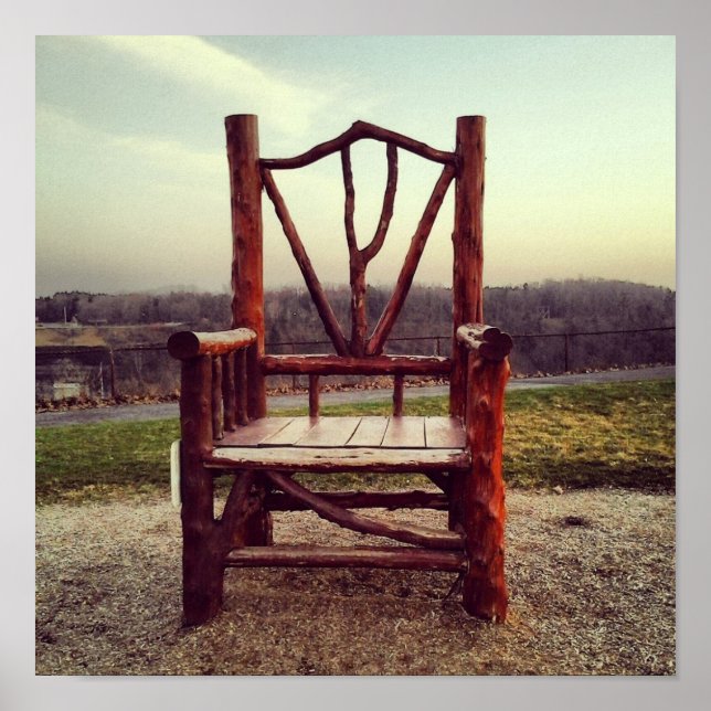 Póster Presidente solitario (Frente)