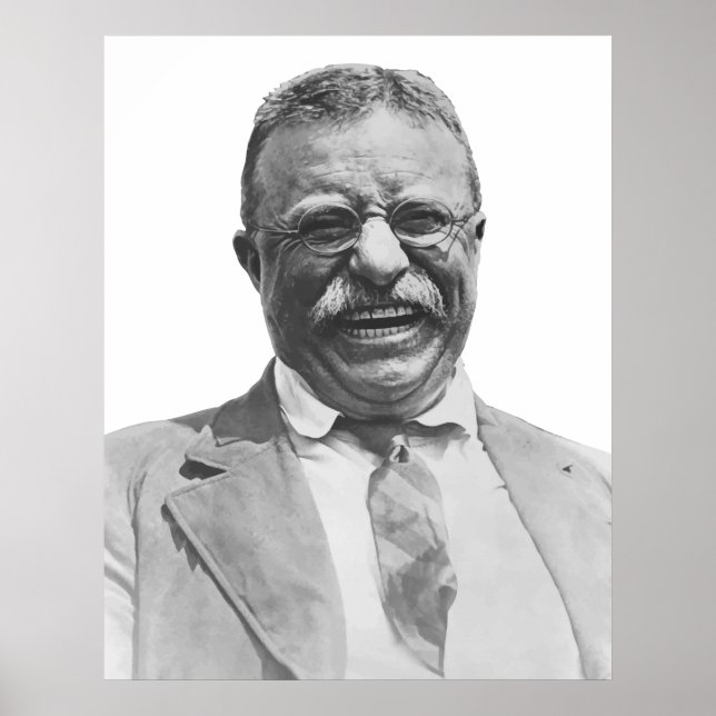 Póster Presidente Teddy Roosevelt (Frente)