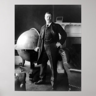 Póster Presidente Theodore Roosevelt