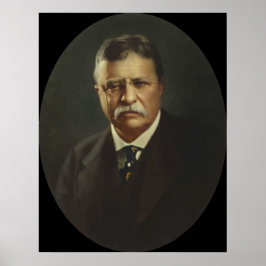 Póster Presidente Theodore Roosevelt