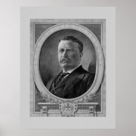 Póster Presidente Theodore Roosevelt