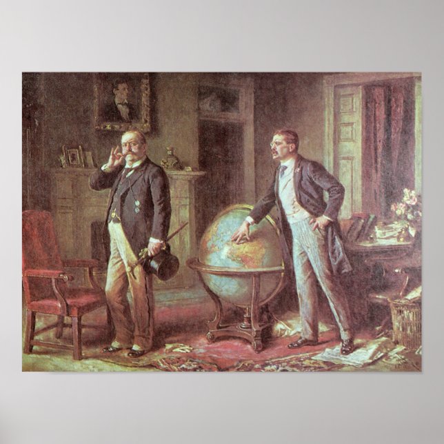 Póster Presidente Theodore Roosevelt (Frente)