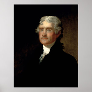 Póster Presidente Thomas Jefferson