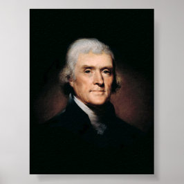 Póster Presidente Thomas Jefferson
