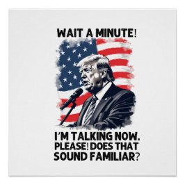 Póster Presidente Trump 2024