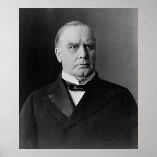 Póster Presidente William McKinley (Frente)