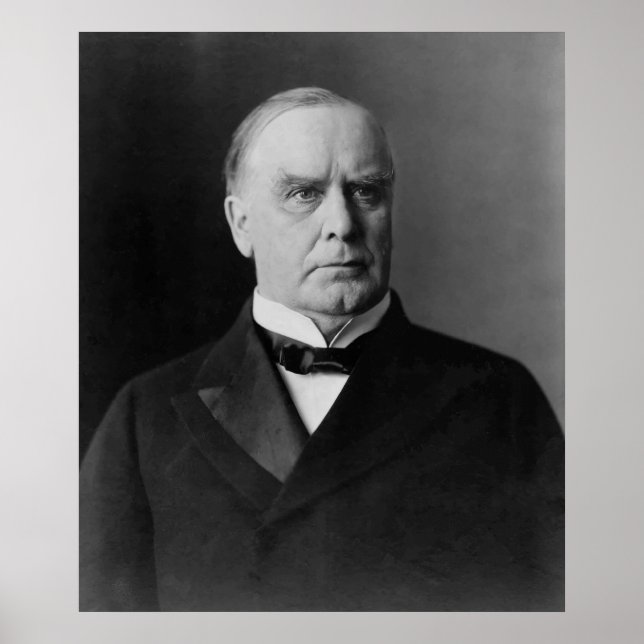 Póster Presidente William McKinley (Frente)