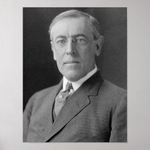 Póster Presidente Woodrow Wilson