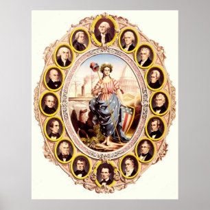 Póster Presidentes de los Estados Unidos