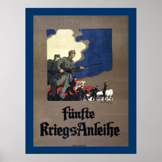 Póster Préstamo austriaco de la Quinta Guerra (lona)