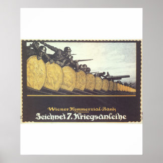 Póster Préstamo de guerra 1917 Poster de propaganda