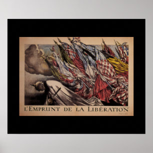 Póster Préstamo de liberación (1918)_poster de propaganda