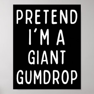 Póster Pretende que soy un gigante cómico de la concurren