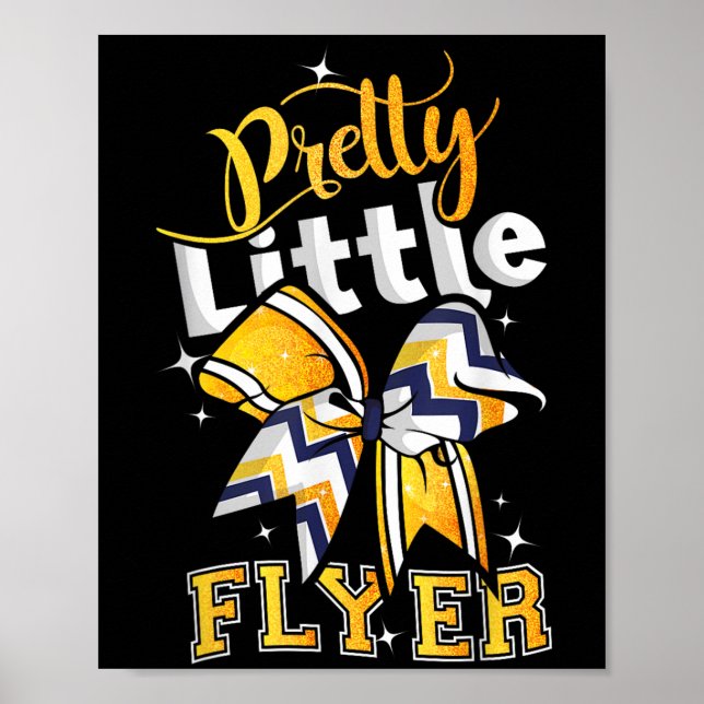 Póster Pretty Little Flyer Cheer Cheerleading Team  (Frente)