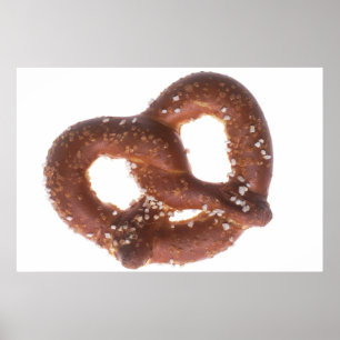 Póster Pretzel salado