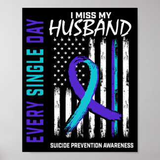 Póster Prevención de Conciencia del Esposo Perdido Hombre